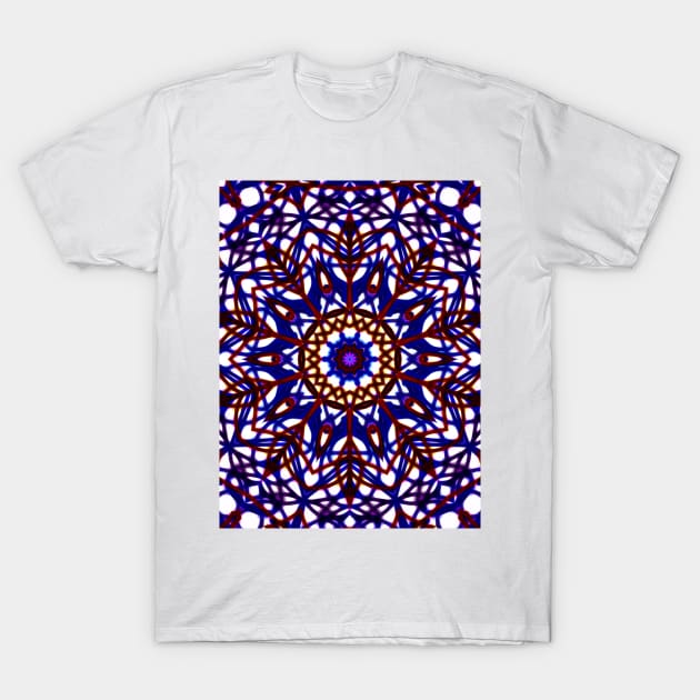 Kaleidoscope 321 Unique Gift by Kristalin Davis T-Shirt by Kristalin Davis